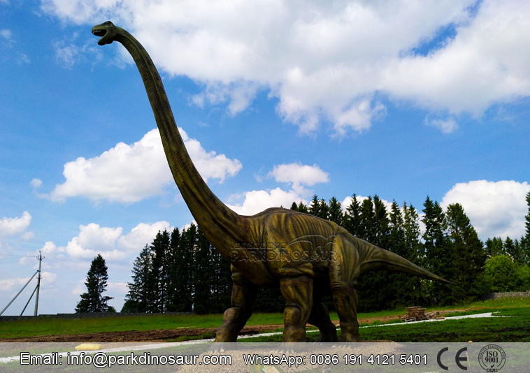 Parque de atracciones Dinosaurio Estatua Apatosaurus